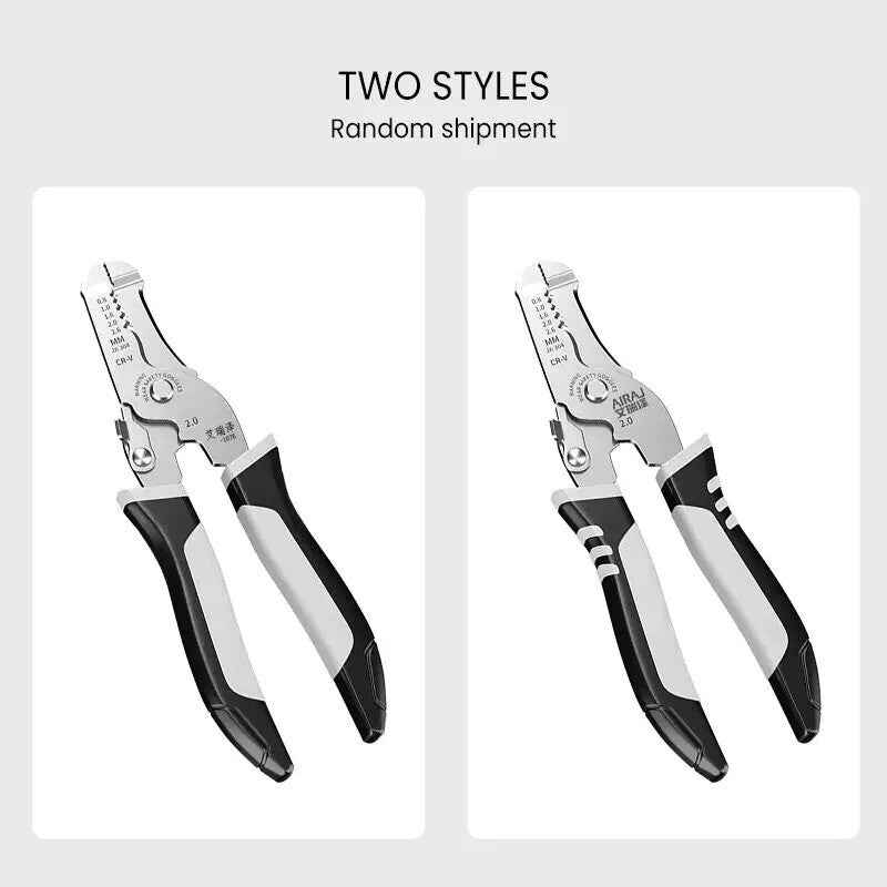 Cable Strip Crimping & Cutter Tool - Terminals Crimp Electrical Crimper Plier - Dukes Supplies