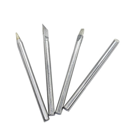4pcs 40W Soldering Iron Tips Lead-Free Copper Solder Heads Welding Tool 4.5mm - Dukes Supplies
