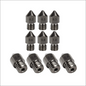 10pcs 0.2mm-1.0mm Hardened Steel MK8 3D Printer Nozzle Extruder Creality Ender - Dukes Supplies