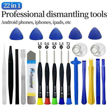 Professional Repair Toolkit Screwdriver Set iPhone, Android, Macbook & Toolbox - Dukes Supplies