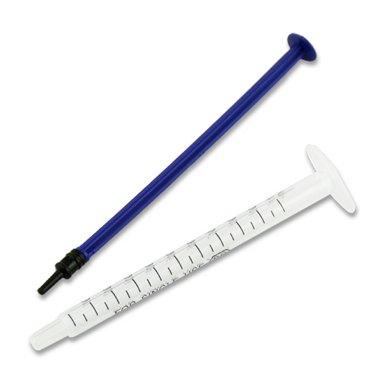 1ml Disposable Empty Syringe Hydroponics Kitchen Measuring Liquid Mixing - Dukes Supplies