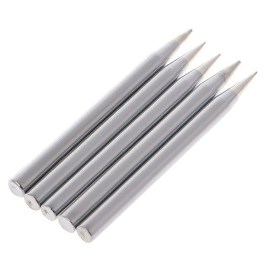 5pc Replaceable Solder Soldering Iron Tips Lead-Free 30W 40W 60W - Dukes Supplies