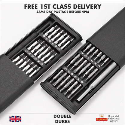 Multifunction 25 in 1 Precision Screwdriver Set Magnetic Screwdriver Repair Kit - Dukes Supplies