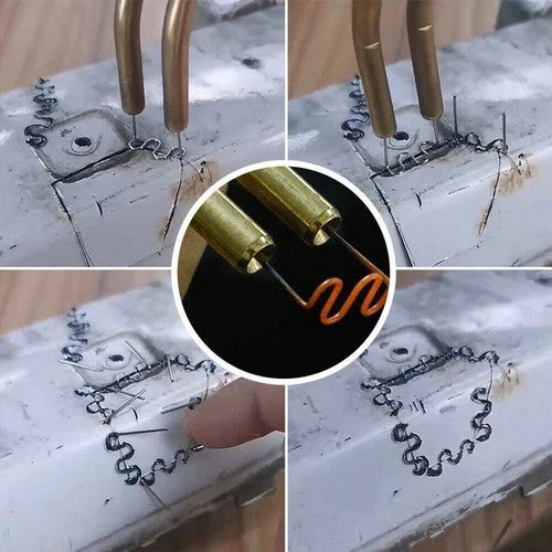 1000pc Hot Staples Plastic Welding Wave Stapler For Car Bumper Repair 0.8mm - Image 16