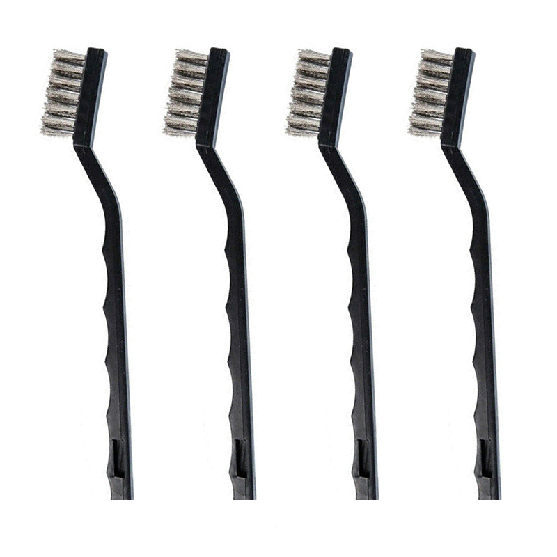 Wire Brush Set Steel Brass Cleaning Polishing Metal Rust Paint Remover - Image 5