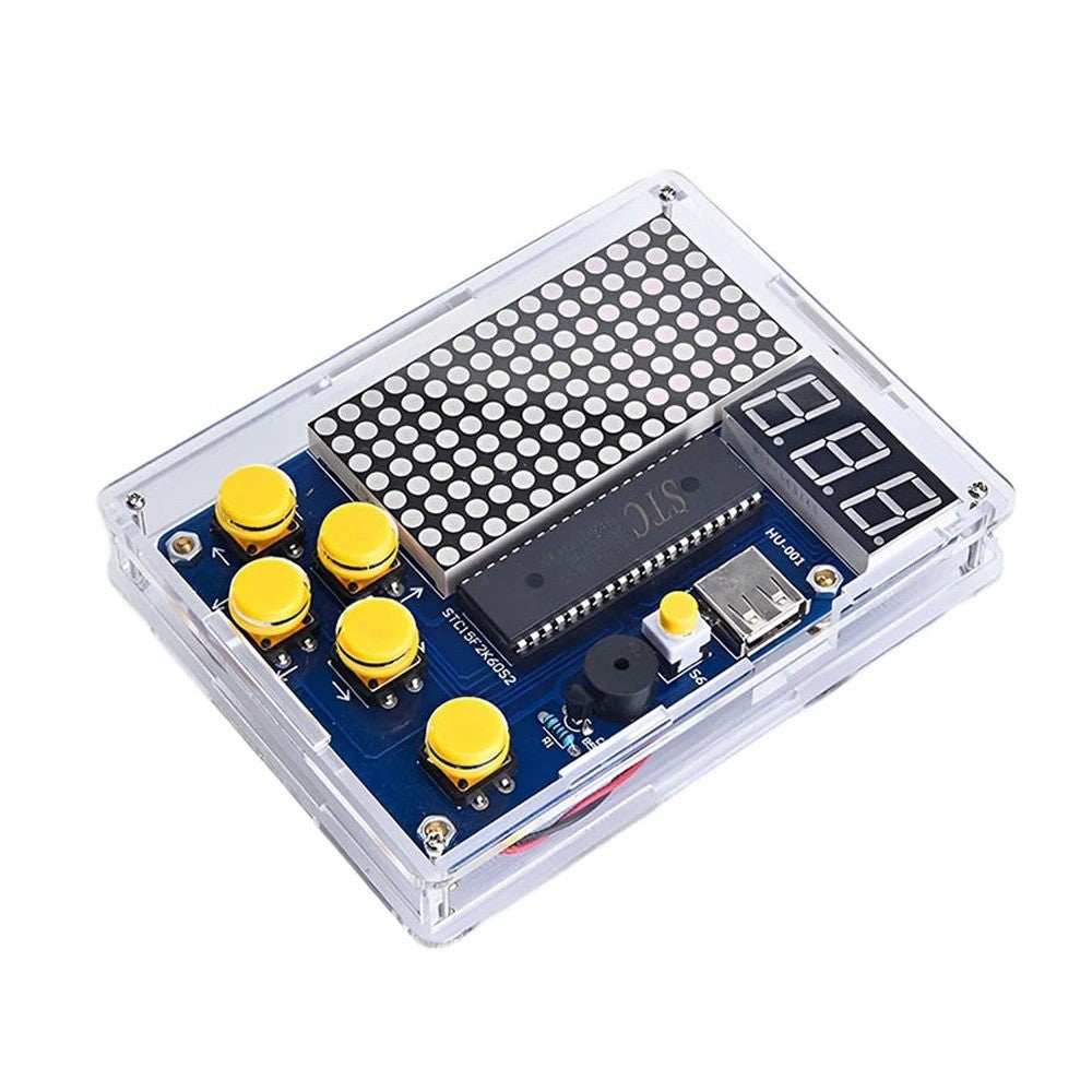 DIY Game Console Hand held Kit 5 Retro Classic Games STEM Soldering ...