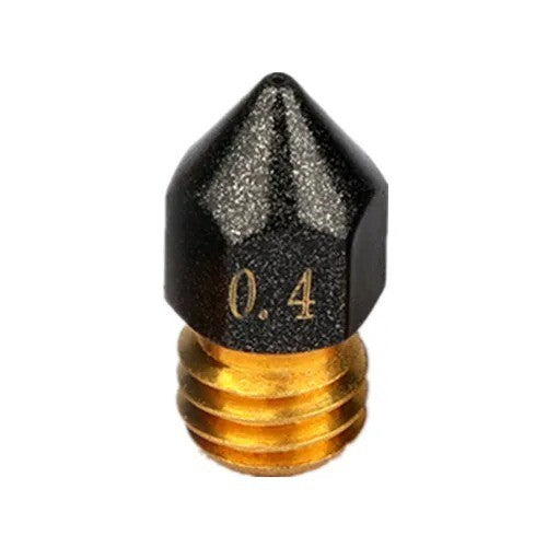 3D Printer MK8 PTFE Coated Nozzle 0.4mm M6 Thread - Ender 3 Pro CR-10R Anet - Dukes Supplies