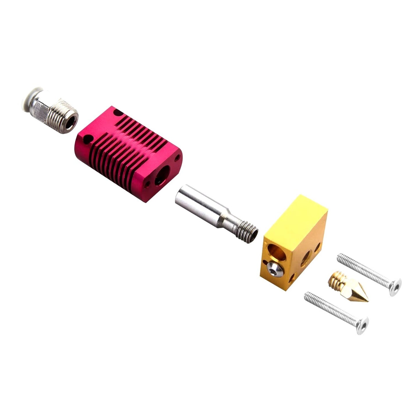 3D Printer Hotend Extruder Parts Hot End for Ender 3, Ender 3 Pro, Ender 5 CR-10 - Dukes Supplies