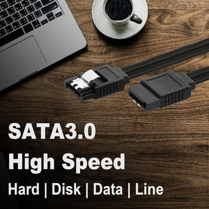 16" SATA III 6Gbps Data Cables with Locking for HDD/SSD