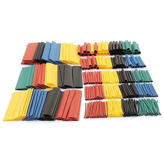 328 Pcs Heat Shrinkable Tube Insulation Environmental Protection Heat Shrinkable Combination Sleeving Electrical Cable Sleeving - Image 5