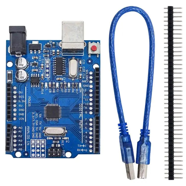 ATmega328P UNO R3 Development Board with Cable, Arduino IDE Compatible - Extracted Image 2