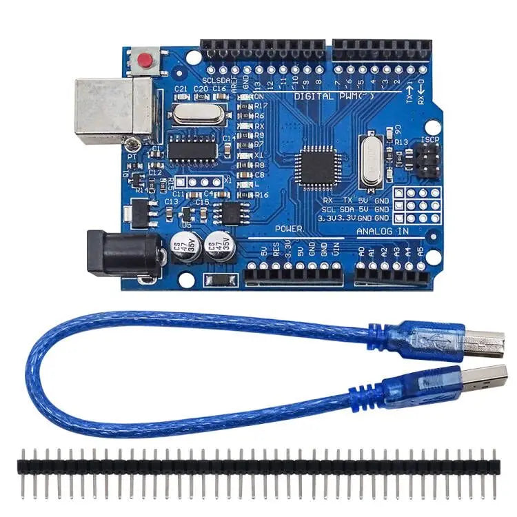ATmega328P UNO R3 Development Board with Cable, Arduino IDE Compatible - Image 5