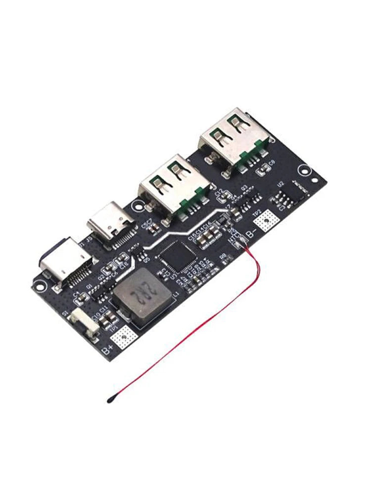 QC4.0 QC3.0 LED Dual USB 5V 4.5A 22.5W Micro/Type-C USB Mobile Power Bank 18650 Charging Module Temperature / Circuit Protection - Image 2