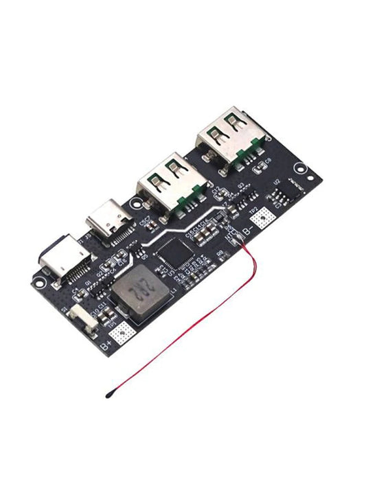 QC4.0 QC3.0 LED Dual USB 5V 4.5A 22.5W Micro/Type-C USB Mobile Power Bank 18650 Charging Module Temperature / Circuit Protection - Image 2