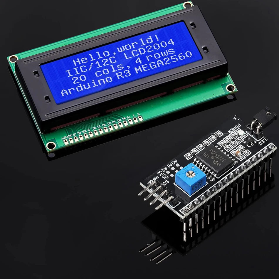 LCD2004 2004 LCD Module Blue/Green/White Screen 20X4 Character LCD Display IIC I2C Serial Interface Adapter Module for Arduino - Extracted Image 5