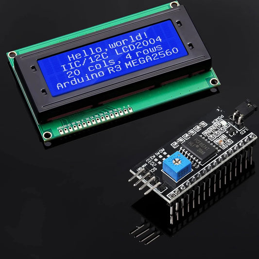 LCD2004 2004 LCD Module Blue/Green/White Screen 20X4 Character LCD Display IIC I2C Serial Interface Adapter Module for Arduino - Extracted Image 5