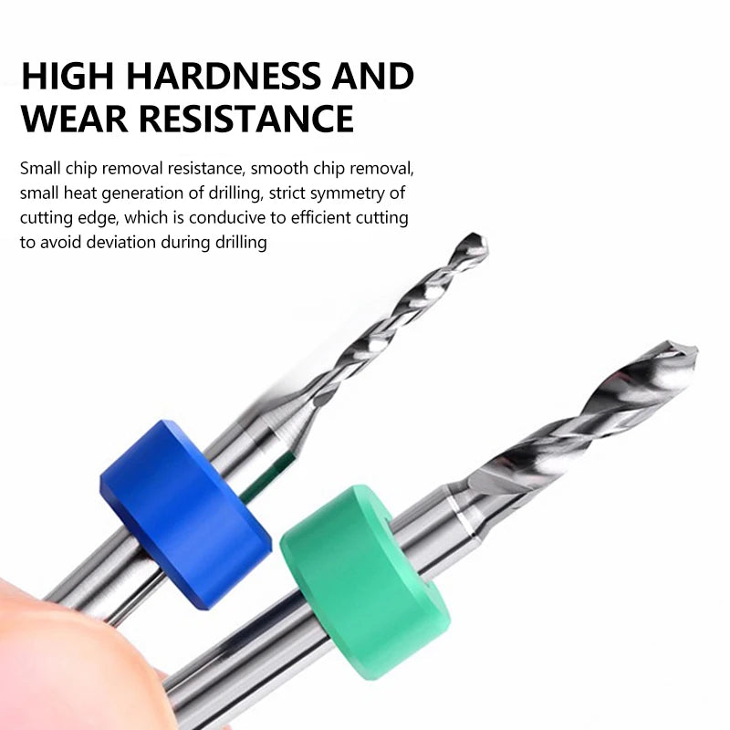 XCAN 0.1mm-2.0mm Import Carbide PCB Drill Bits Print Circuit Board Mini CNC Drilling Bit Set - Image 3