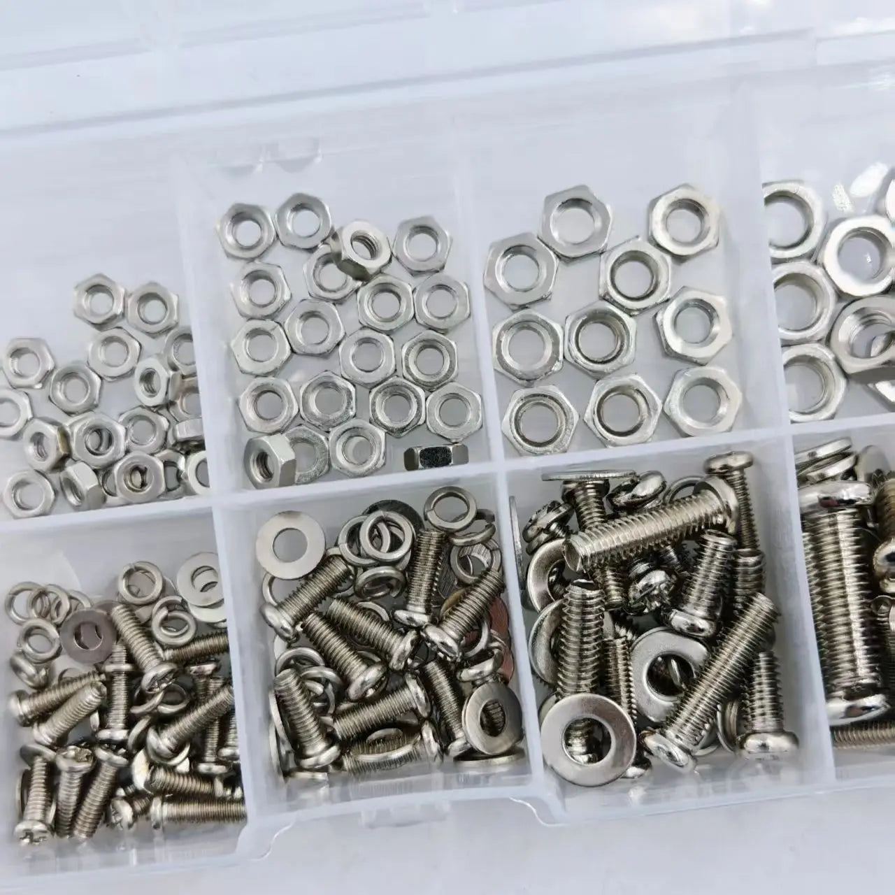 Hex Nuts and Bolt Set - 320 pieces/120 pieces, durable M2 - M5 metric size, universal hardware kit for DIY projects and repairs - Image 6