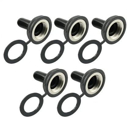 5Pcs Heavy Duty Car Boat Rocker Toggle Switch 15A 250V 2Pin SPST ON/OFF Rocker Switches with Waterproof Boot Spst Rocker Switch - Extracted Image 5