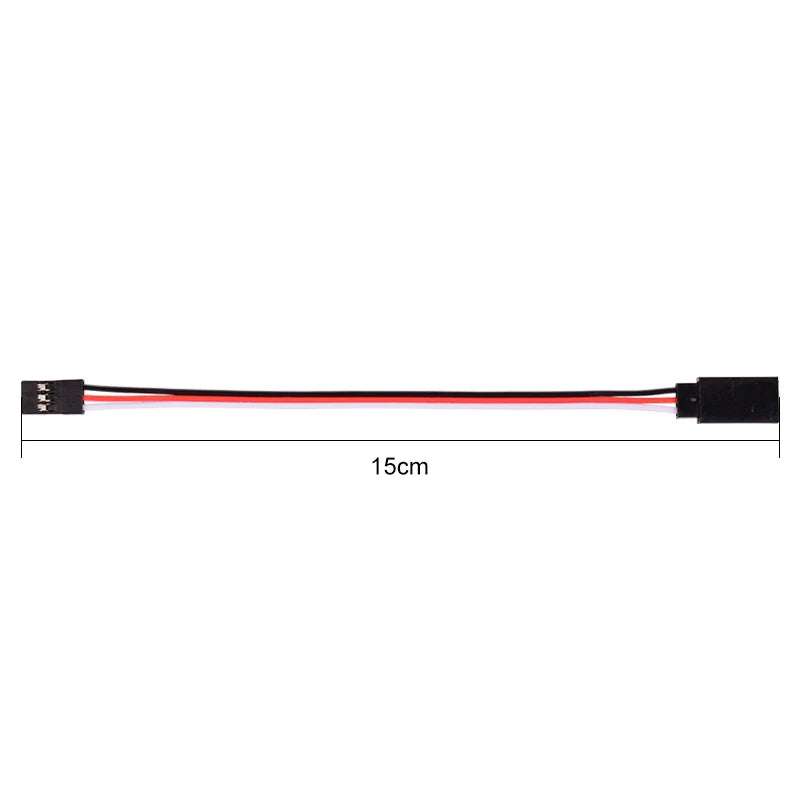 10Pcs 150mm 15cm Servo Extension Lead Wire Cable For RC Futaba JR Male to Female 15cm Wire Connector - Image 5