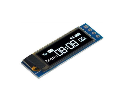 0.91 Inch OLED Display Module 0.91" White/Blue 128X32 LED