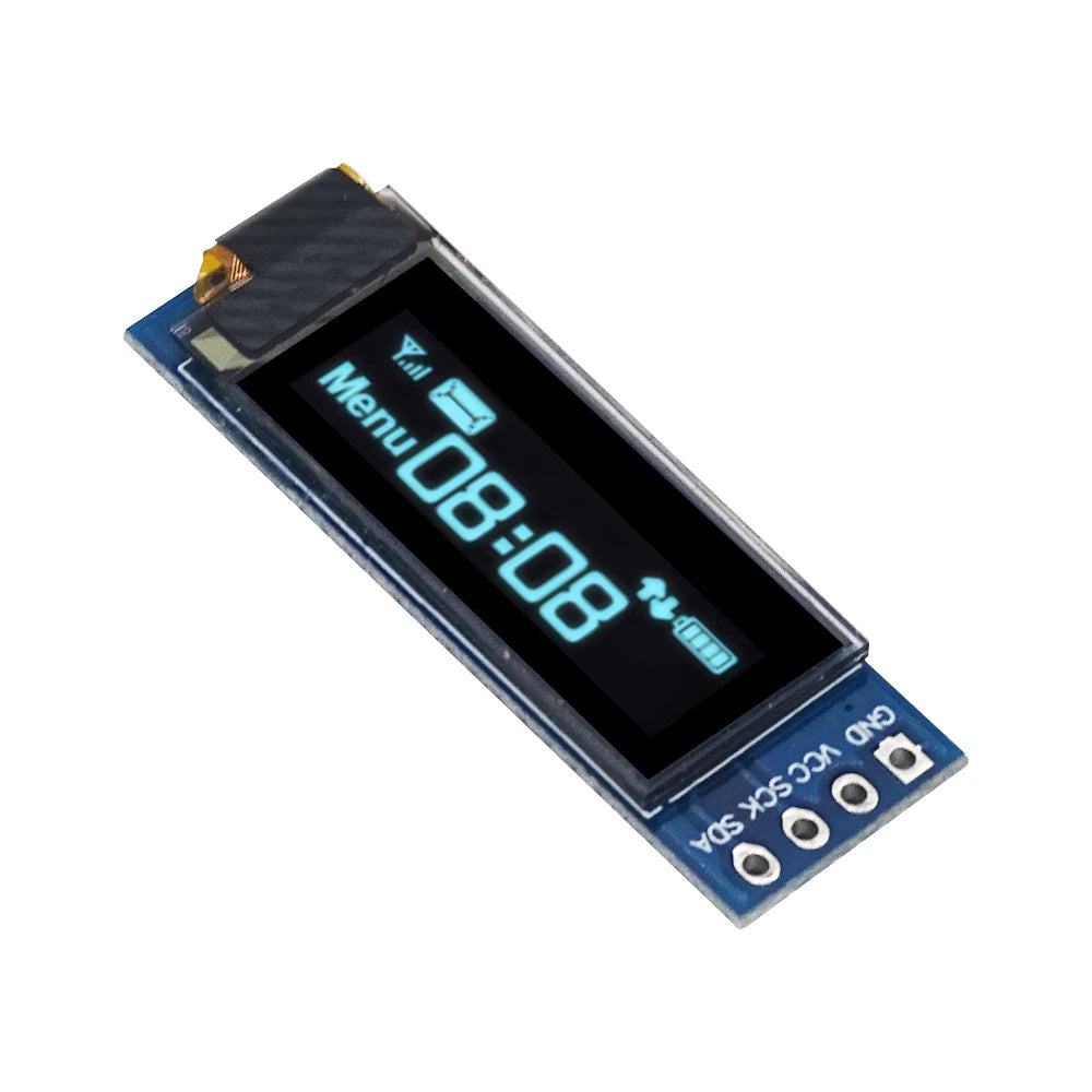0.91 Inch OLED Module 0.91" White/Blue 128X32 OLED LCD LED Display Module IIC Communicate for Ardunio - Extracted Image 3