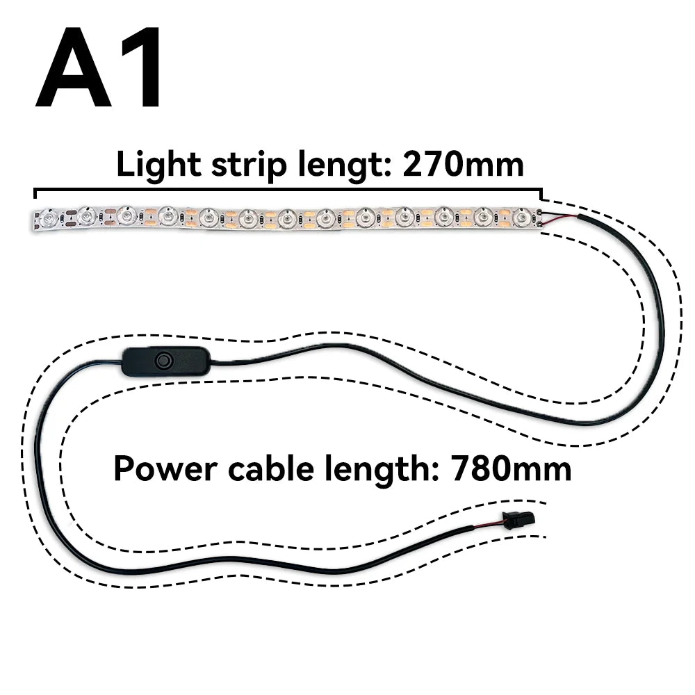 InnoTech Ra95 LED Light Strip for Bambu A1/A1 Mini 3D Printer - Ultra Bright - Image 4