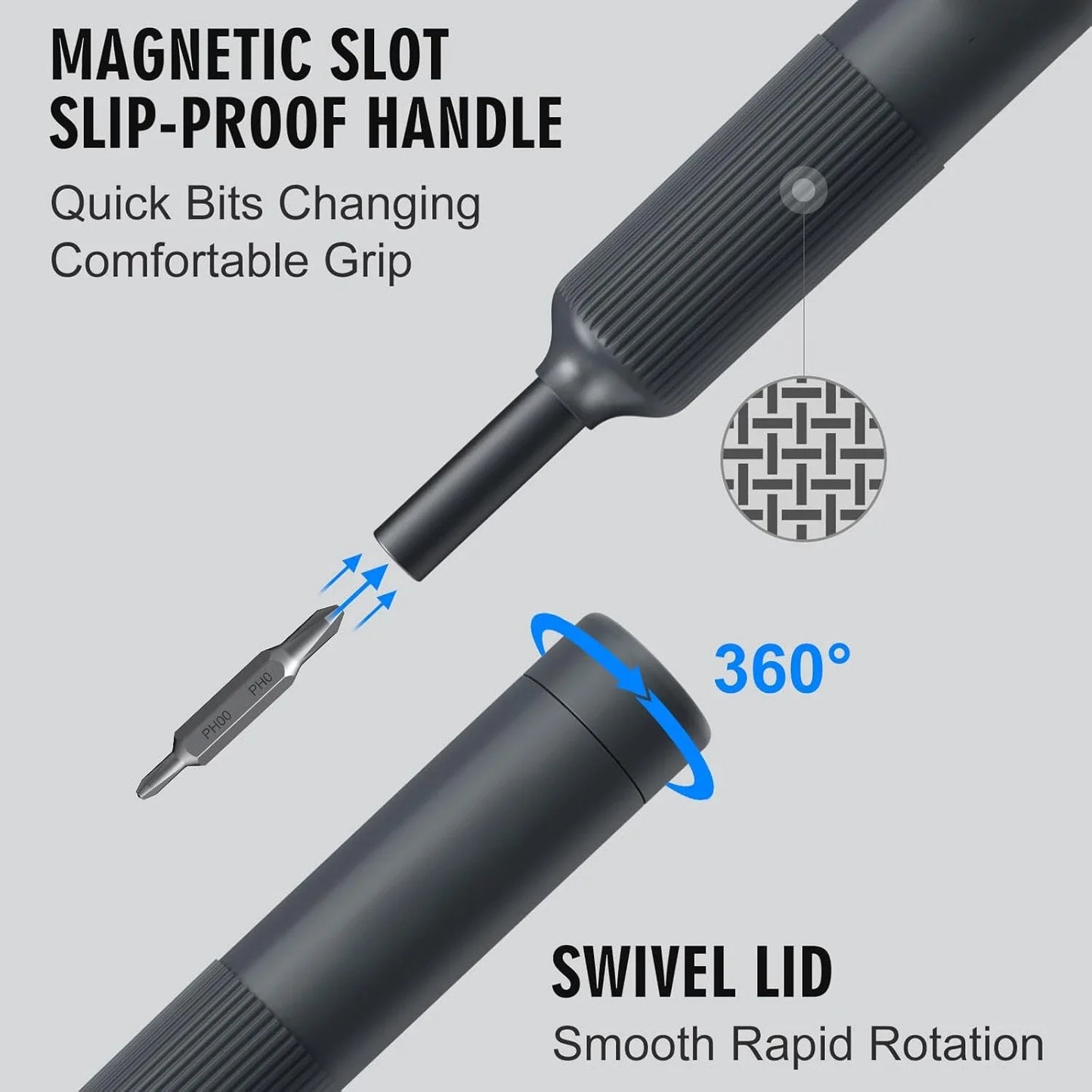 27-in-1 Precision Screwdriver Set  Magnetic Bits Pen Style Manual Repair Tools Kit for Eyeglass Watch PC Jewelers Laptop iPhone - Image 3