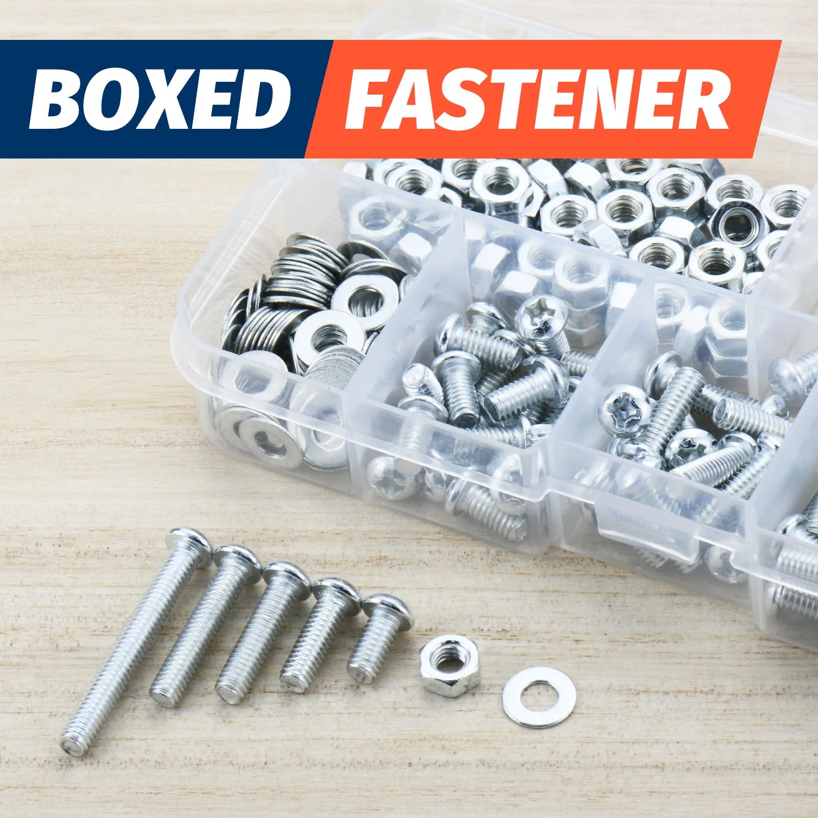 Metric Screw, Bolt & Nut Assortment Kit - 799 Pcs, Phillips Pan Head for DIY - Image 5