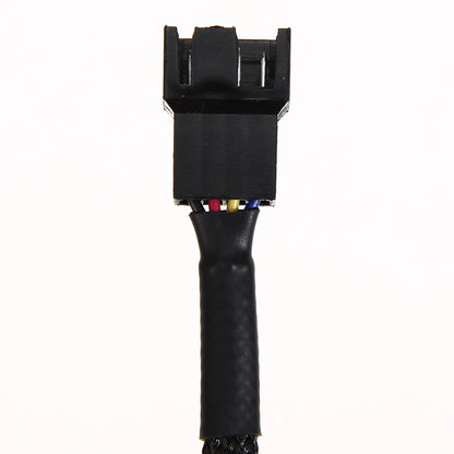 5-Pack 26CM 4-Pin PWM Fan Extension Cables for PC Cooling - Durable & Flexible - Image 5