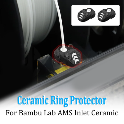 Bambu Lab A1/P1/X1 Ceramic Inlet Ring Protector for Bambu Lab 3D Printers