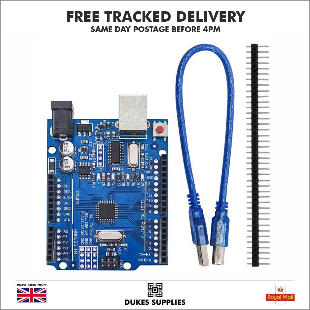 ATmega328P UNO R3 Development Board with Cable Arduino IDE Compatible