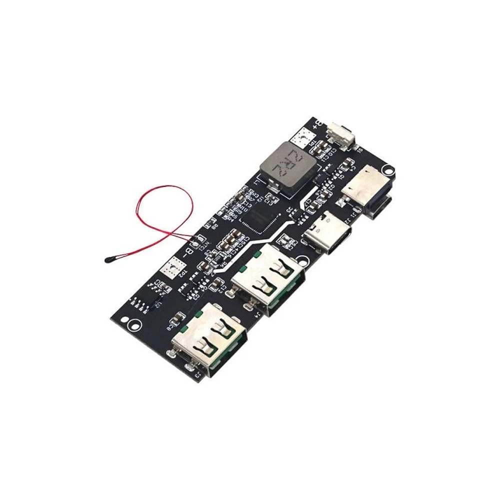 Dual USB Mobile Power Bank 18650 Charging Module QC4.0 LED 5V 4.5A 22.5W